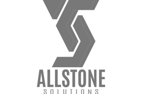 Granite Website Design. Allstone Solutions Logo Grey