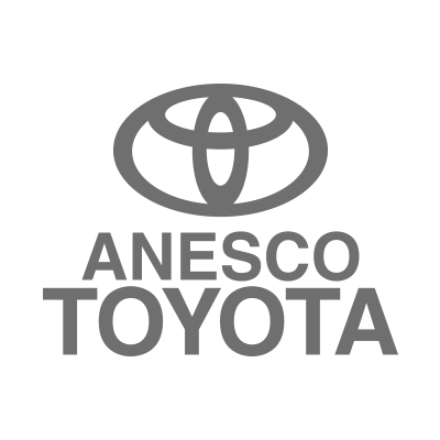 Anesco Toyota Logo Grey. Car dealership
