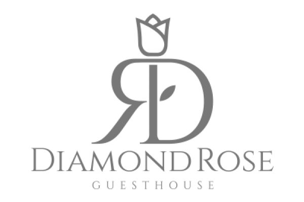 Guest House Website. Diamond Rose Guest House Logo