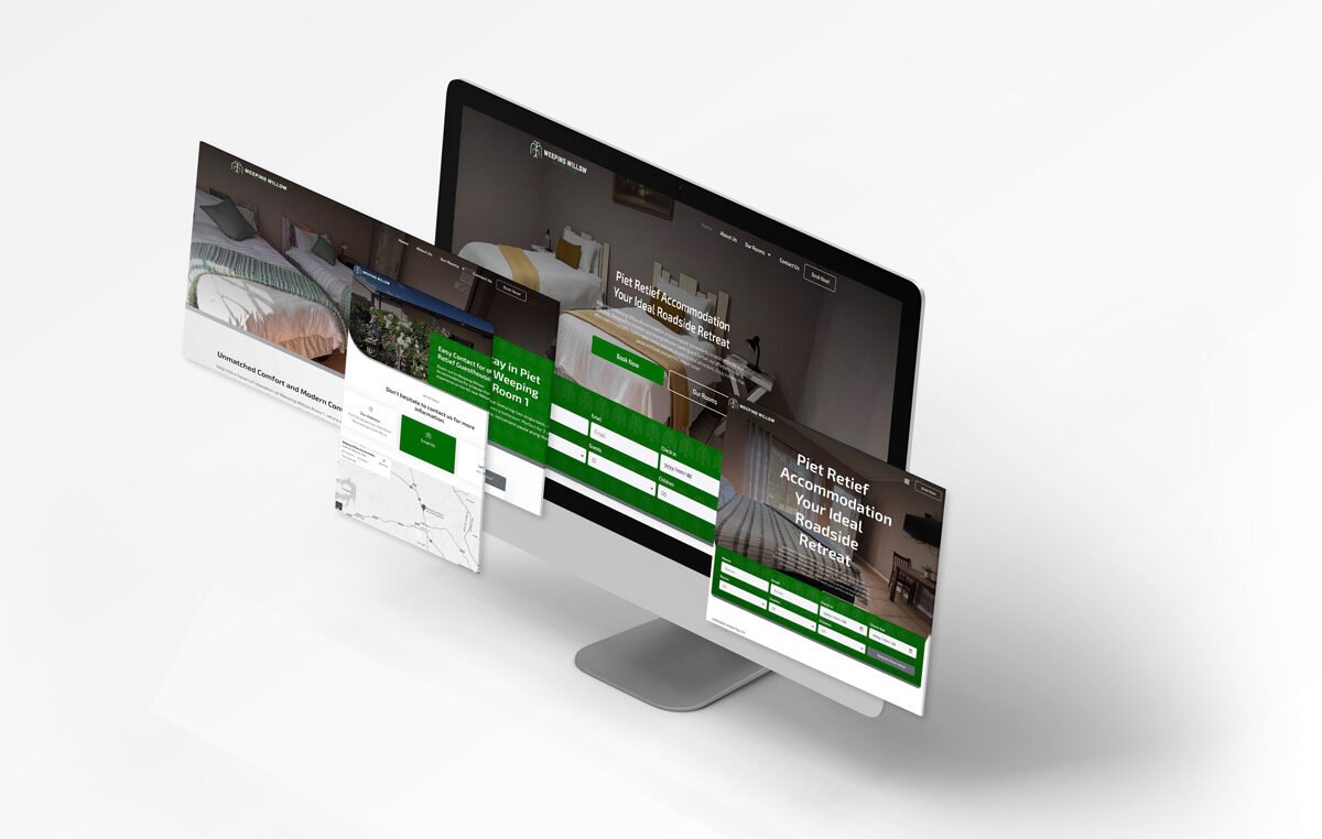 Guest-House-Accommodation-Website-Design-Isometric-Screen-Website-Design-Mockup