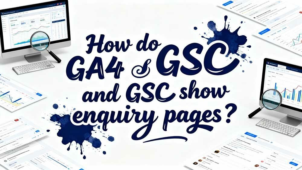 How to See Which Pages Bring You Enquiries (GA4 + GSC)