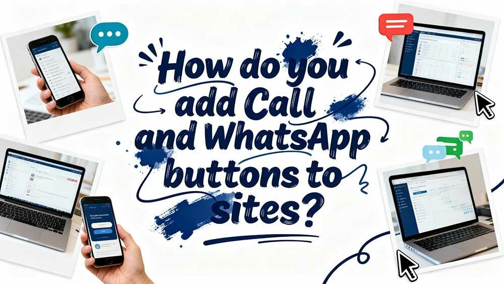 How to Add Call and WhatsApp Buttons to Your Site