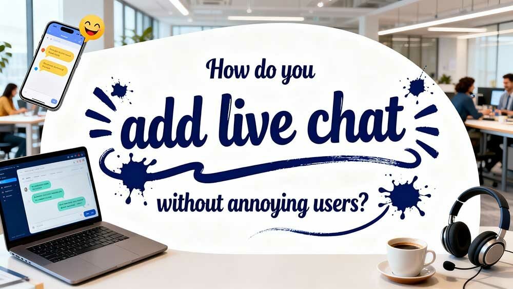 How to Add Live Chat Without Annoying Visitors