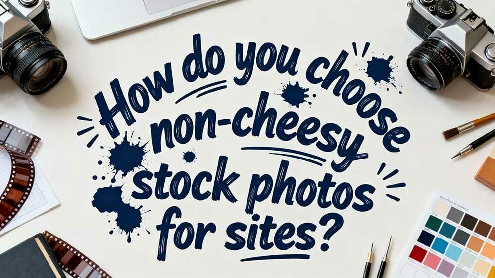 How to Choose Stock Photos That Don’t Look Cheesy