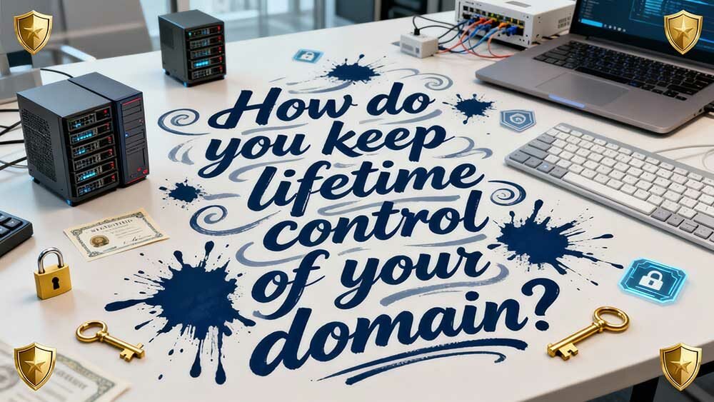 How to Secure Lifetime Control Over Your Own Domain Safely