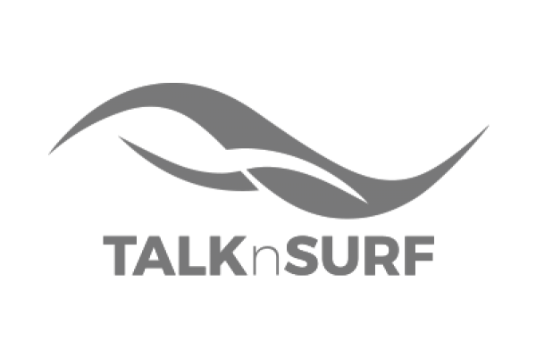 Wireless Internet TalknSurf Logo in grey