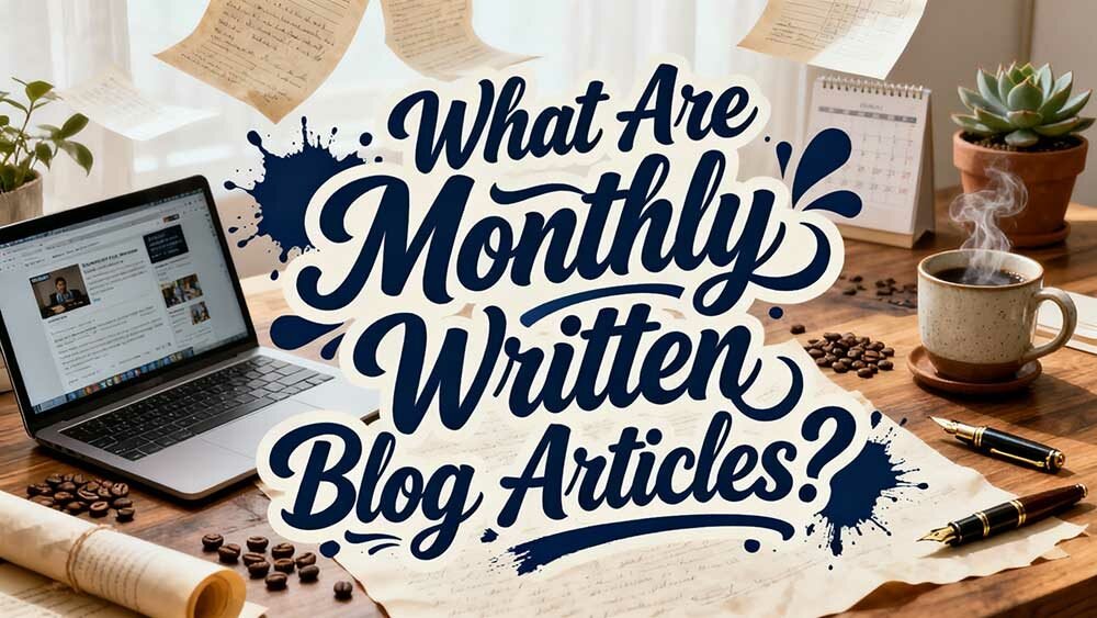 What Are Monthly Written Blog Articles? Fresh SEO Value