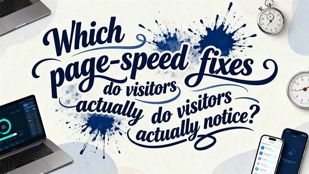 How to Fix the Page Speed Issues Visitors Notice