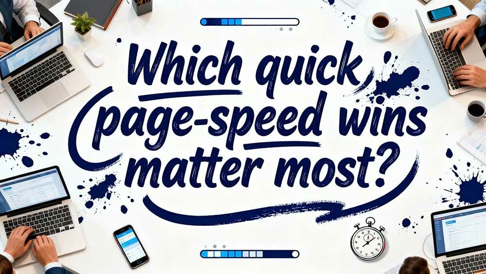 How to Make Pages Load Faster With Quick Fixes